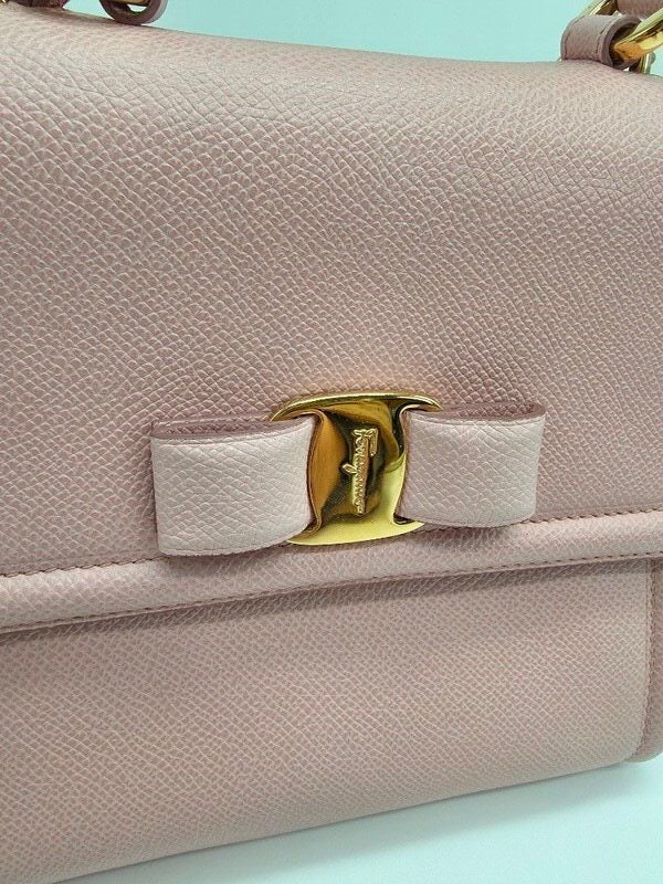 Carrie Vara Mini – Pink Leather (Pre-Owned)