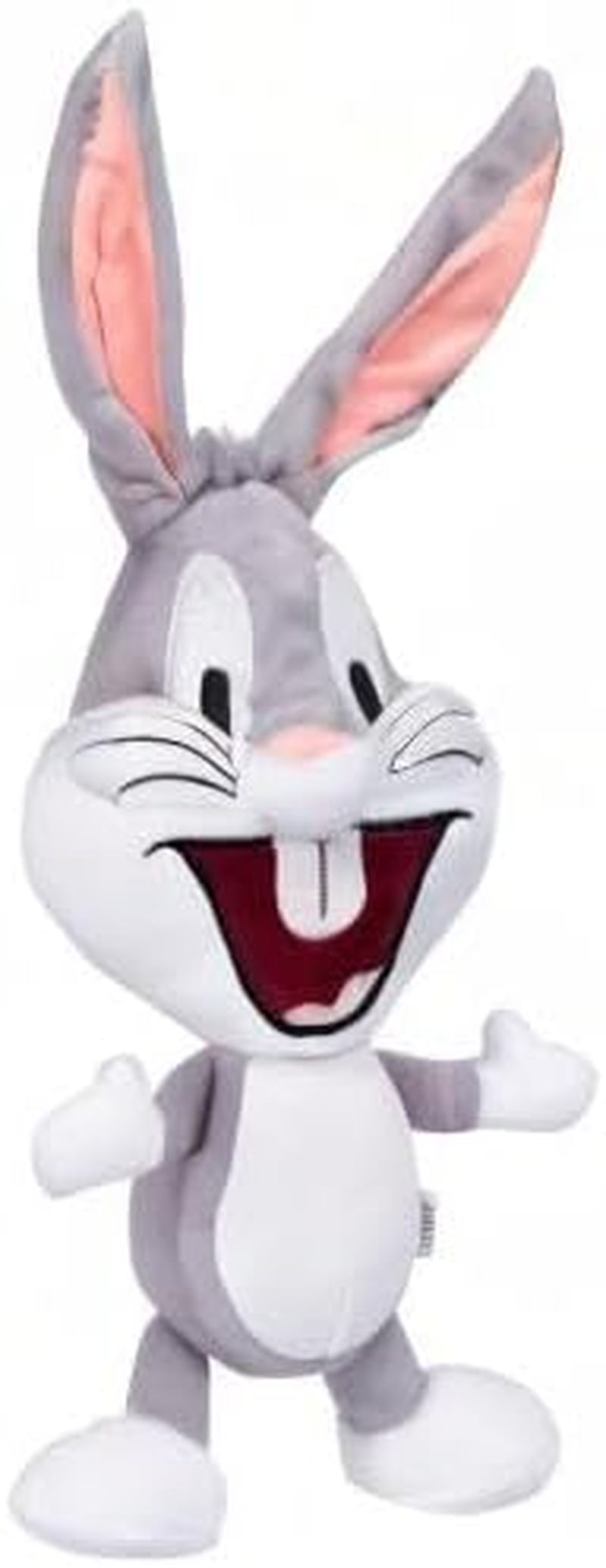 Bugs Bunny Big Head Plush, Medium 9-Inch Stuffed Animal for All Dogs | Officially Licensed Warner Bros Dog Toy
