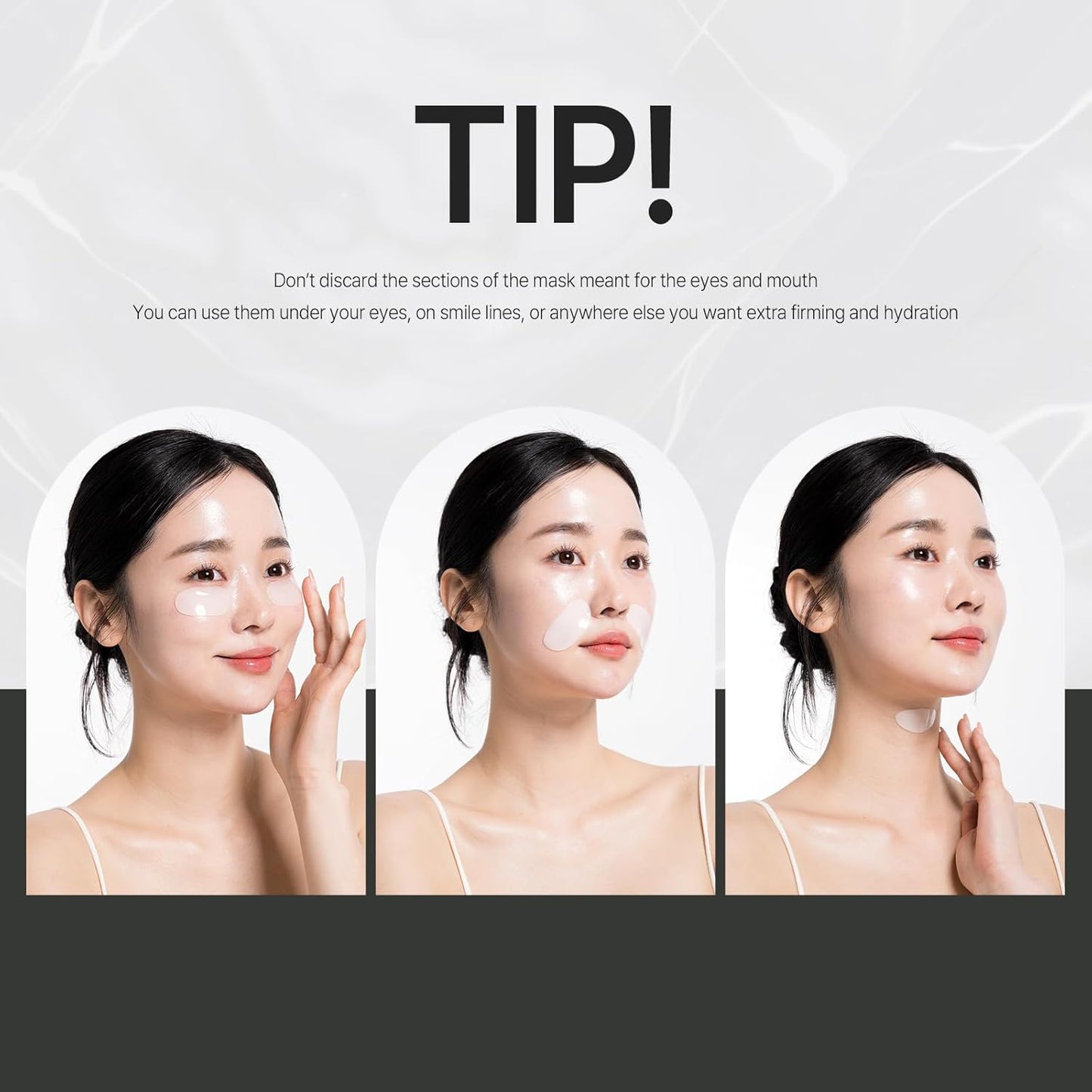 OHMYPURE Hydrogel AntiWrinkle Deep Collagen Face Mask 4+1 EA Ultimate Hydration, Improves Skin Texture, Affordable Luxury, Glowing Skin, Reduces Fine Lines & Wrinkles, Made in Korea (5, Deep Collagen)