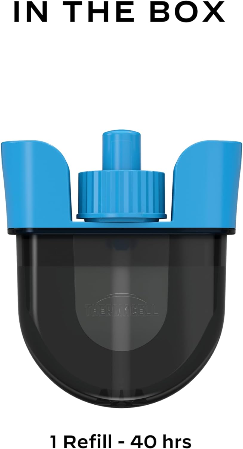 Thermacell Rechargeable Mosquito Repeller Refills; Advanced Repellent Formula Provides 20 Foot