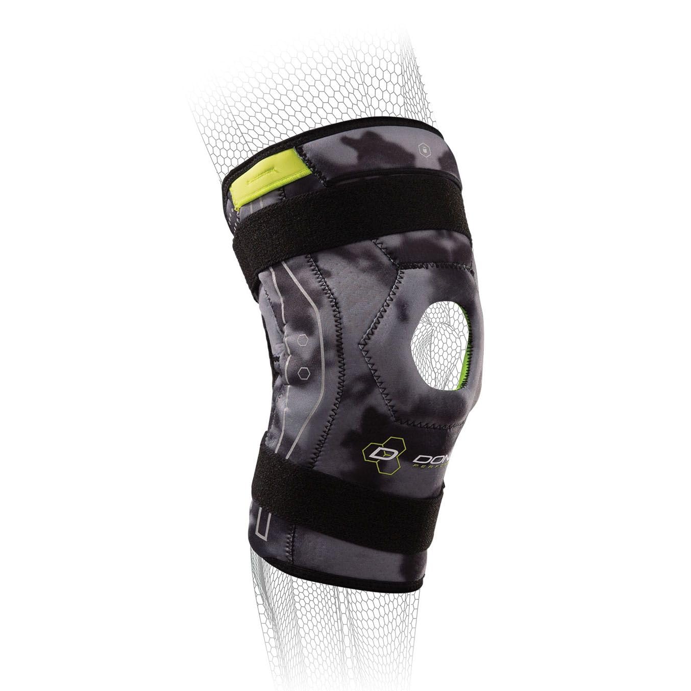 DonJoy Performance Bionic Knee Brace – Hinged, Adjustable Patella Support, Lateral / Medial Ligament (ACL, MCL, LCL)