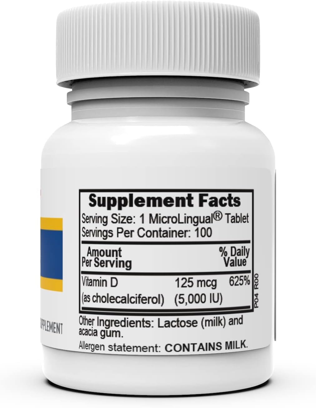 Superior Source Vitamin D3 5000 IU, Under The Tongue Quick Dissolve MicroLingual Tablets, 100 Count, Promotes Strong Bones and Teeth