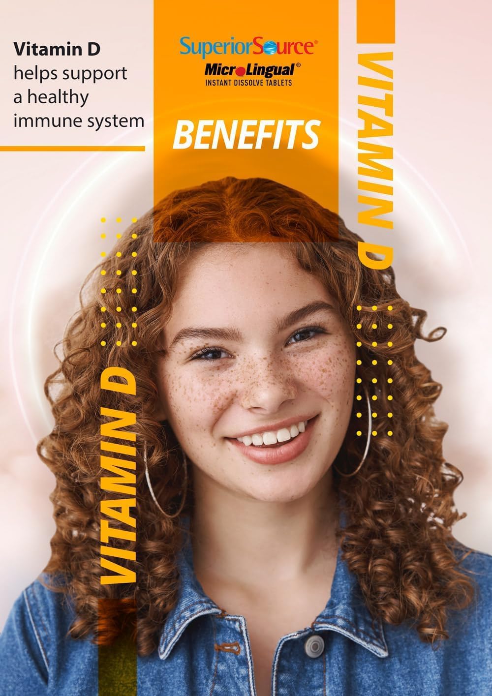 Superior Source Vitamin D3 5000 IU, Under The Tongue Quick Dissolve MicroLingual Tablets, 100 Count, Promotes Strong Bones and Teeth