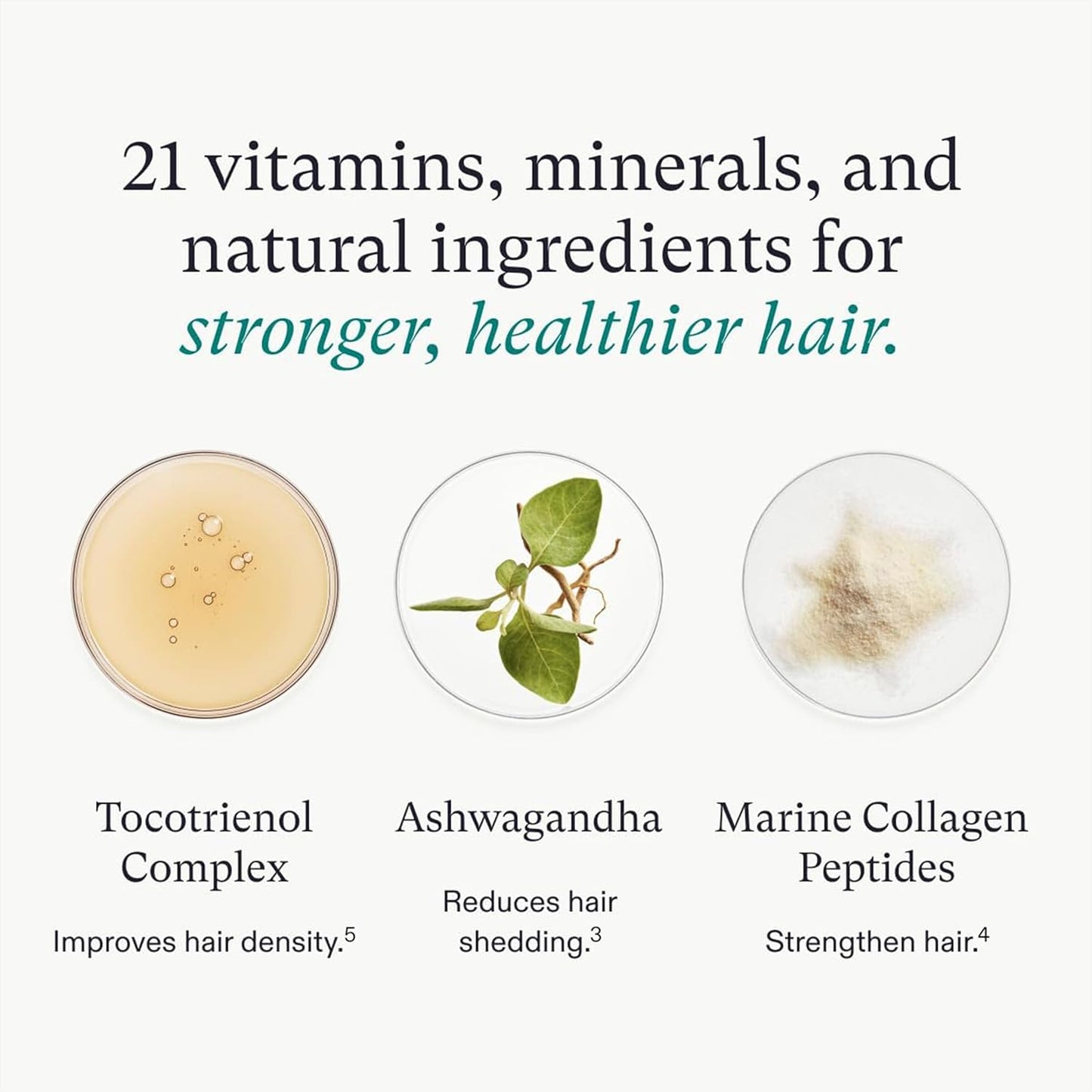 Nutrafol Women's Hair Growth Supplements, Ages 18-44, Clinically Proven for Visibly Thicker and Stronger