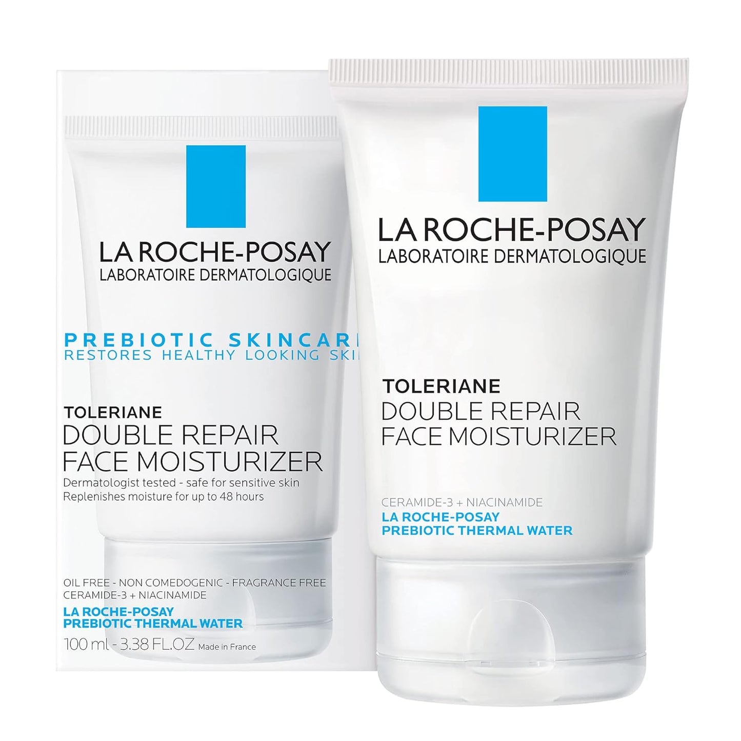 La Roche-Posay Toleriane Double Repair Face Moisturizer | Daily Moisturizer Face Cream with Ceramide