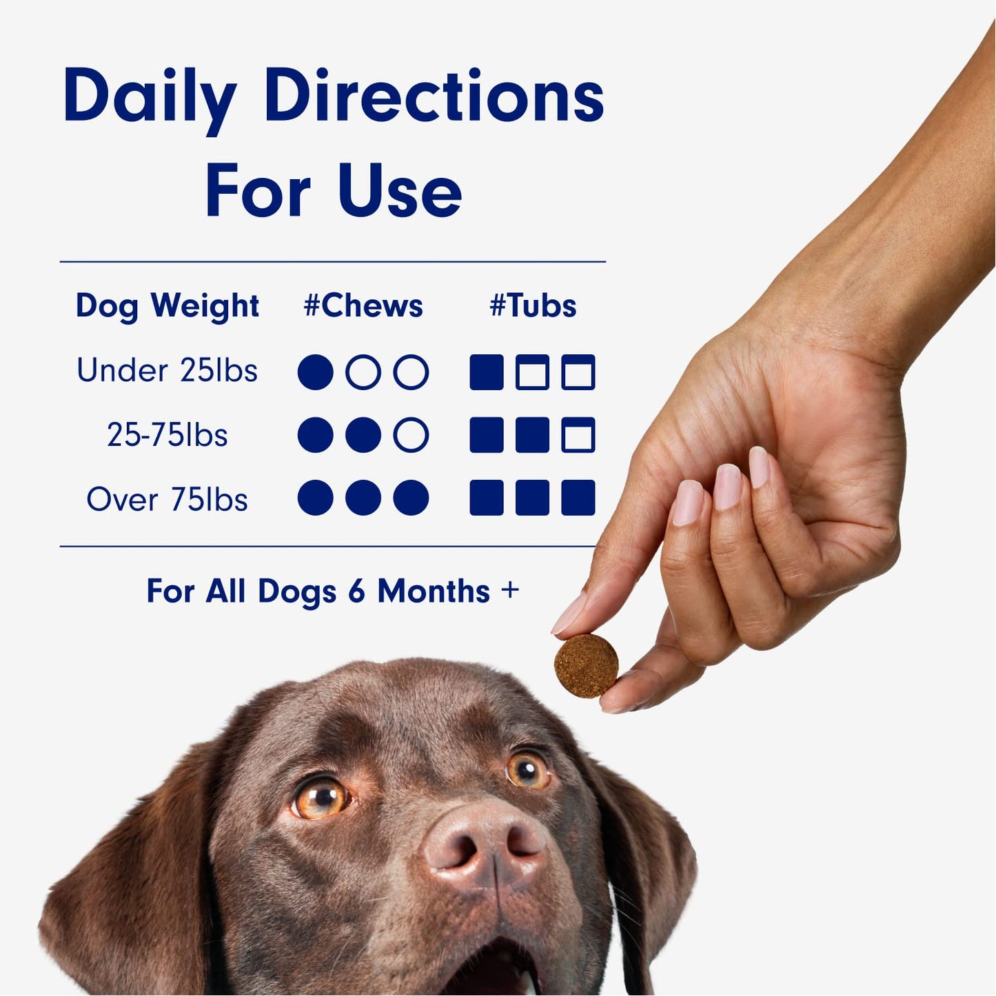 PetLab Co. Probiotics for Dogs, Support Gut Health, Occasional Diarrhea, Digestive Health & Seasonal Allergies - Pork Flavor