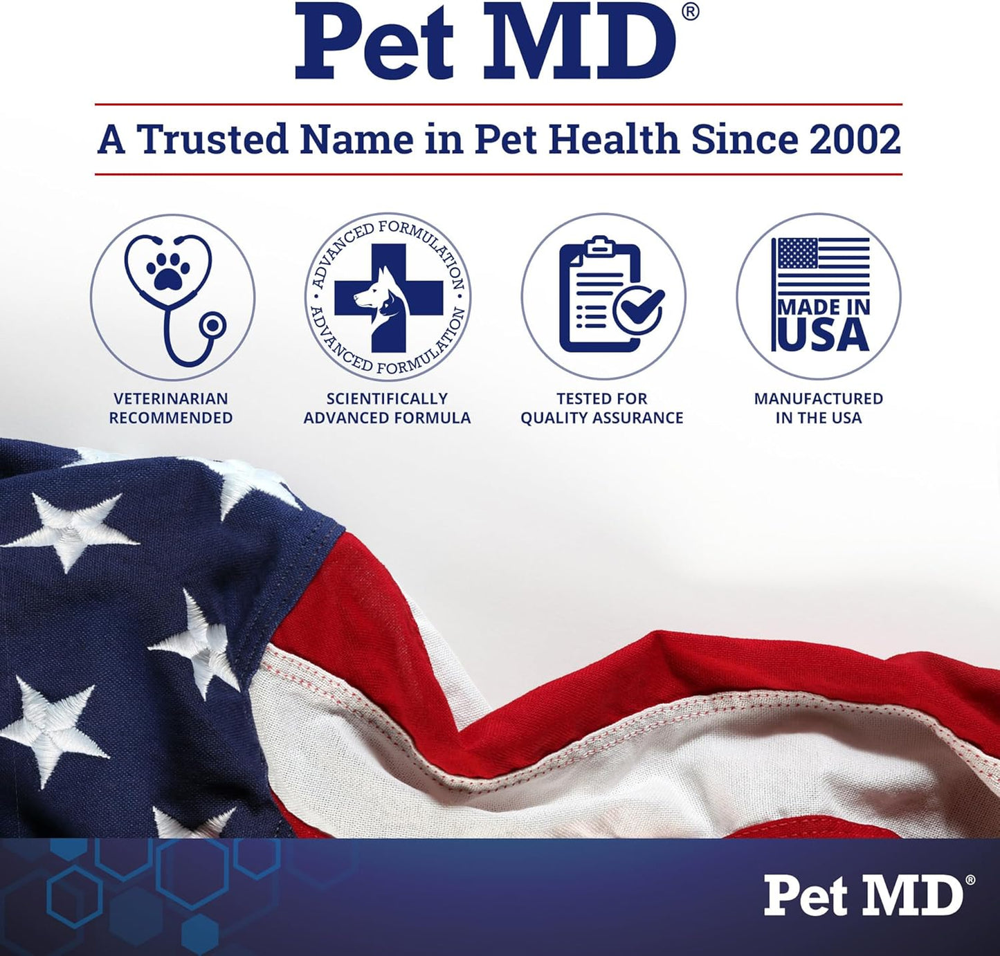 Pet MD Hydrocortisone Spray for Dogs, Cats, Horses - Itch Relief Spray & Hot Spot Treatment for Dogs, Irritated Dry Itchy Skin, Allergies, and Dermatitis - Reduces Topical Inflammation - 4 oz