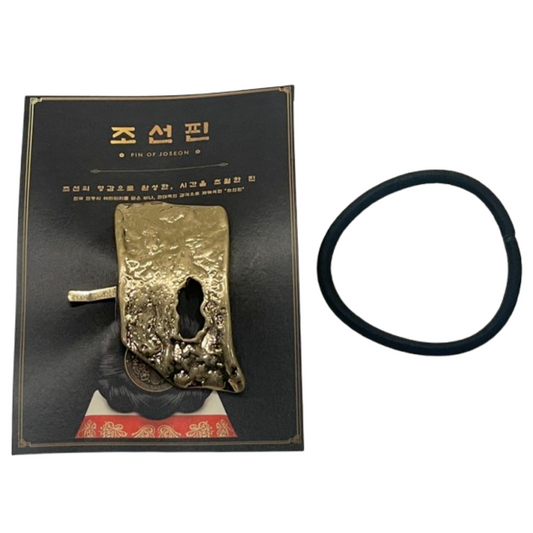 Pin of Joseon Texture Gold Korean Traditional Merchandise Souvenir