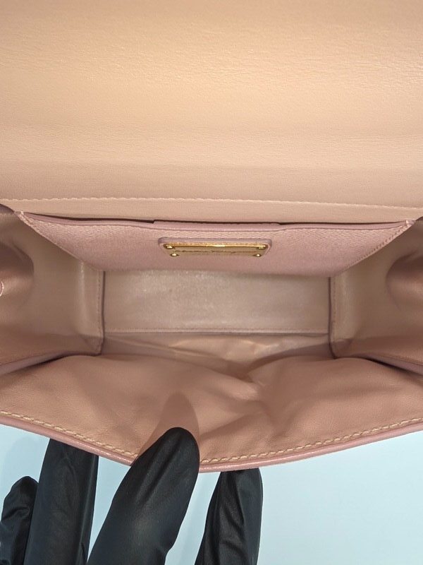 Carrie Vara Mini – Pink Leather (Pre-Owned)