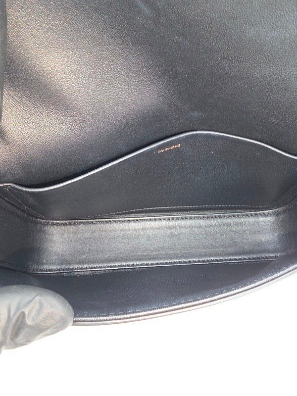 Celine Triomphe Claude Shoulder Bag - Black Leather (Pre-Owned, Grade A)