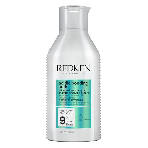 REDKEN Acidic Bonding Curls Silicone-Free Shampoo | For Curly Hair | Curl Control + Definition | With Citric Acid, Avocado Oil, Shea Butter