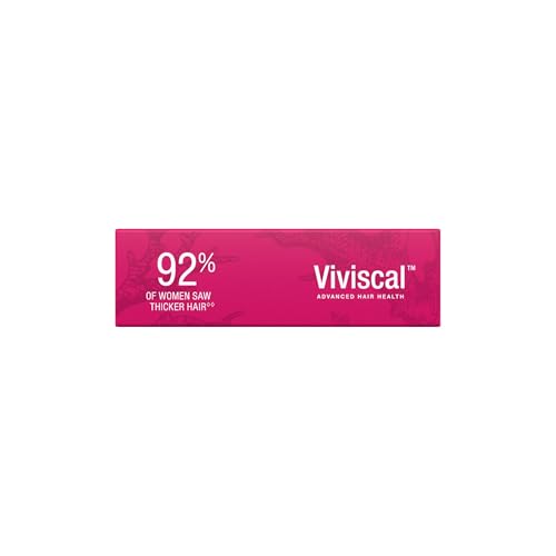 Viviscal Hair Growth Supplements for Women to Grow Thicker, Fuller Hair, Clinically Proven with Proprietary Collagen Complex, 60