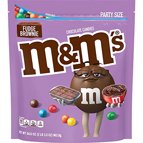 M&M'S Milk Chocolate Candy, Party Size, 38 oz Bag