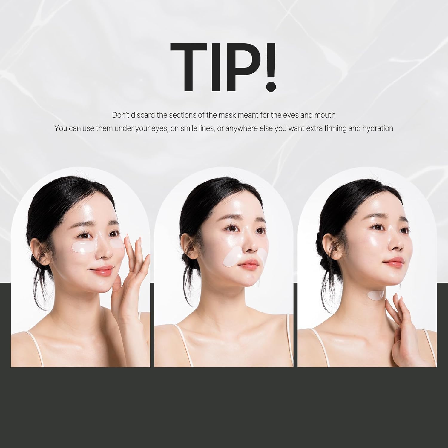 OHMYPURE Hydrogel AntiWrinkle Deep Collagen Face Mask 4+1 EA Ultimate Hydration, Improves Skin Texture, Affordable Luxury, Glowing Skin, Reduces Fine Lines & Wrinkles, Made in Korea (5, Deep Collagen)